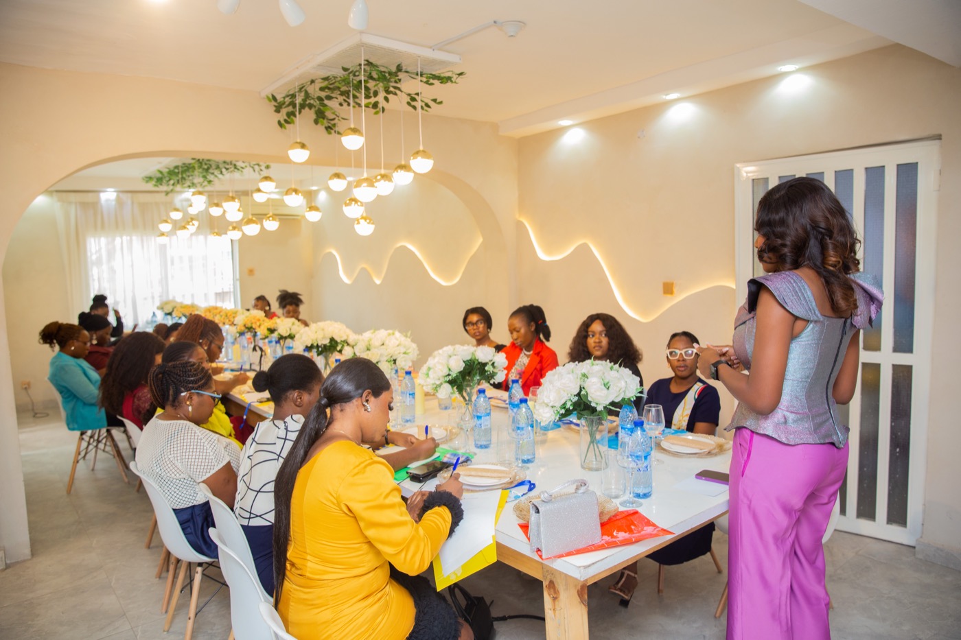 A moment from a past Influence Corner gathering